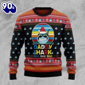 Christmas 2024 Daddy Shark Ugly…