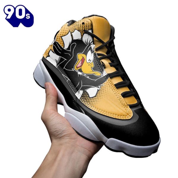 Daffy Duck Air Jordan 13 Sneakers Custom Comic Style Shoes