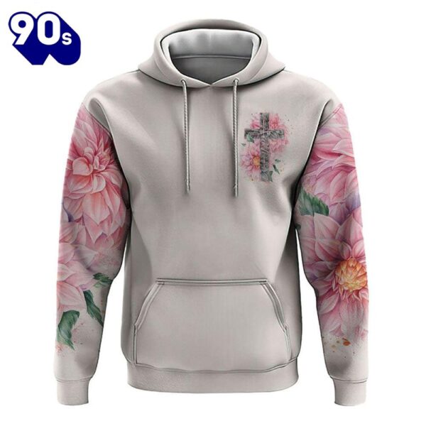 Dahlia Cross Faith 3D Hoodie