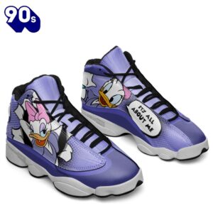 Daisy Air Jordan 13 Sneakers Custom Comic Style Shoes