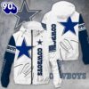Dallas Cowboys 3D Windbreaker Jacket For Man And Women