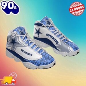 Dallas Cowboys Air Jd13 Sneakers…