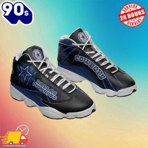 Dallas Cowboys Air Jd13 Sneakers…