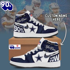 Dallas Cowboys Air Jordan 1 Shoes