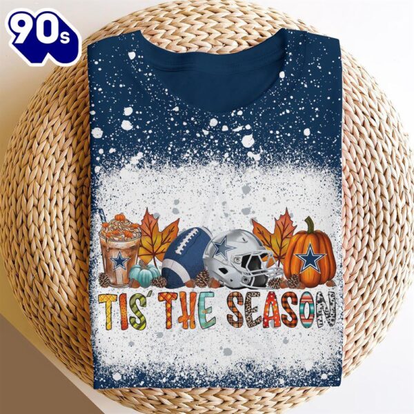 Dallas Cowboys Tis The Season Sport For Fan 3D Shirts