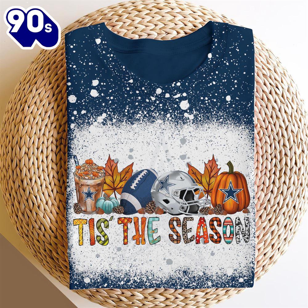 Dallas Cowboys Tis The Season Sport For Fan 3D Shirts Dallas Cowboys Tis The Season Sport For Fan 3D Shirts