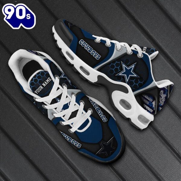 Dallas Cowboys Tn Shoes Personalized Your Name, Football Team Shoes