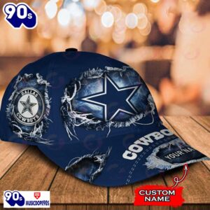 Dallas Cowboys-Personalized NFL Classic Cap V2