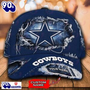 Dallas Cowboys-Personalized NFL Classic Cap…