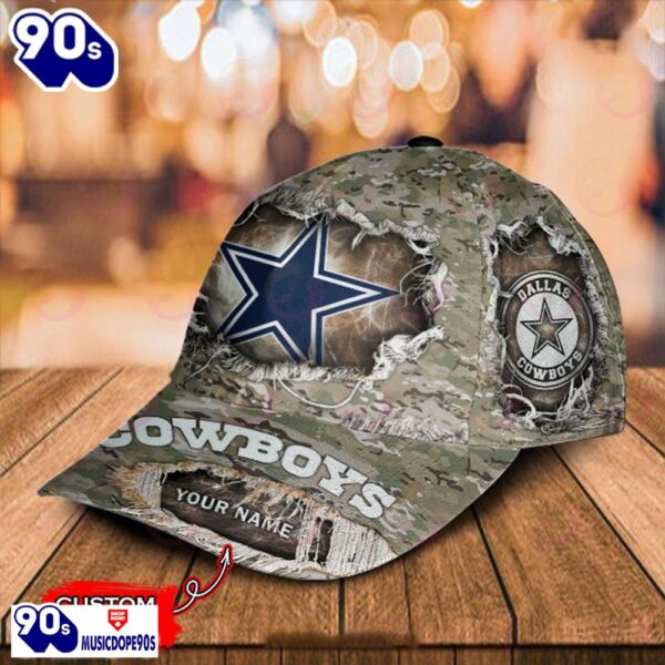 Dallas Cowboys-Personalized NFL Classic Cap