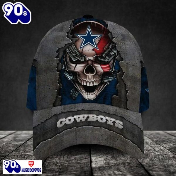 Dallas Cowboys-Personalized NFL Skull Cap V3