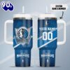Dallas Mavericks NBA Custom Stanley Quencher 40oz Stainless Steel