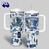 Dallas Mavericks NBA Custom Stanley Quencher 40oz Stainless Steel Tumbler