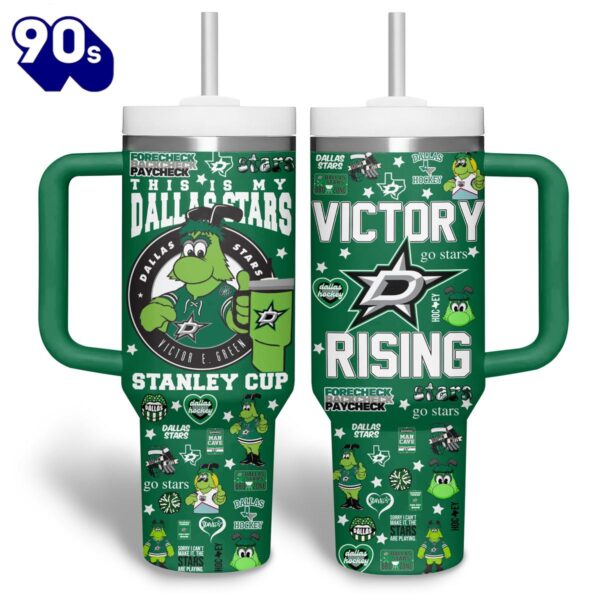 Dallas Stars NHL Custom Stanley Quencher 40oz Stainless Steel Tumbler  – NHL Tumbler 40oz