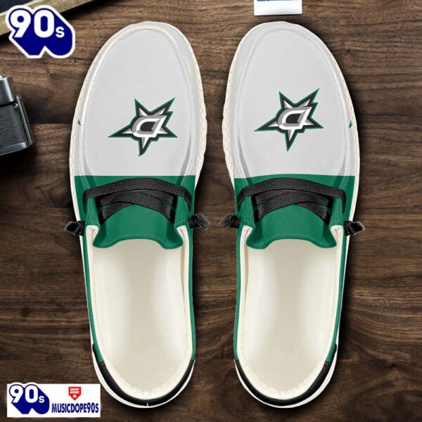 Dallas Stars NHL Hey Dude Shoes Custom Name Perfect Gift