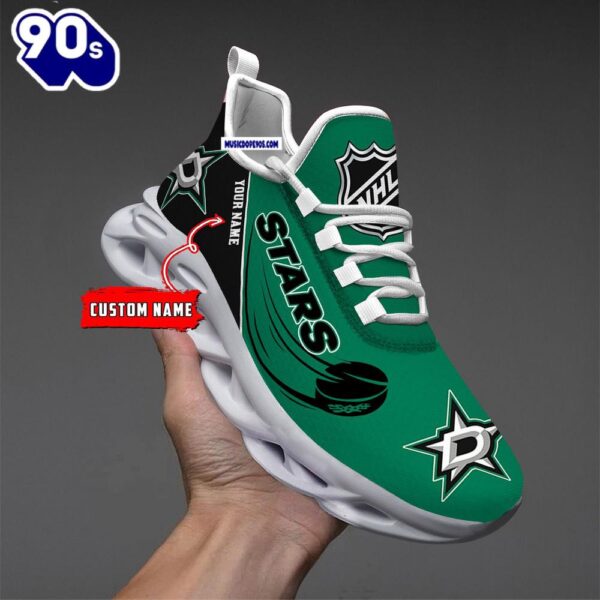 Dallas Stars Personalized NHL New Max Soul Shoes V1