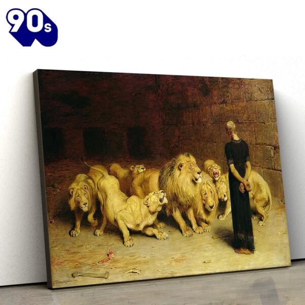 Daniel In The Lions Den Canvas Pictures Jesus Canvas Pictures