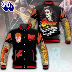 David Bowie New Trend Baseball…