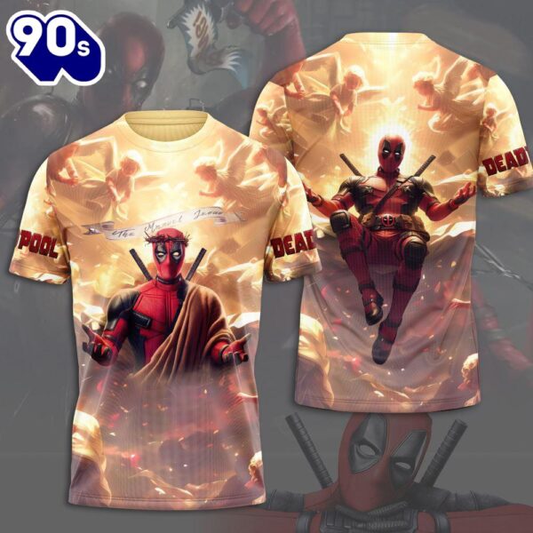 Deadpool x Wolverine New Deadpool 3 2024 Movie Scenel Shirt  For Fans