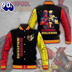 Deadpool x Wolverine Varsity Jacket For Fans