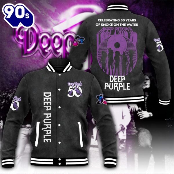 Deep Purple Varsity Jacket For Fans