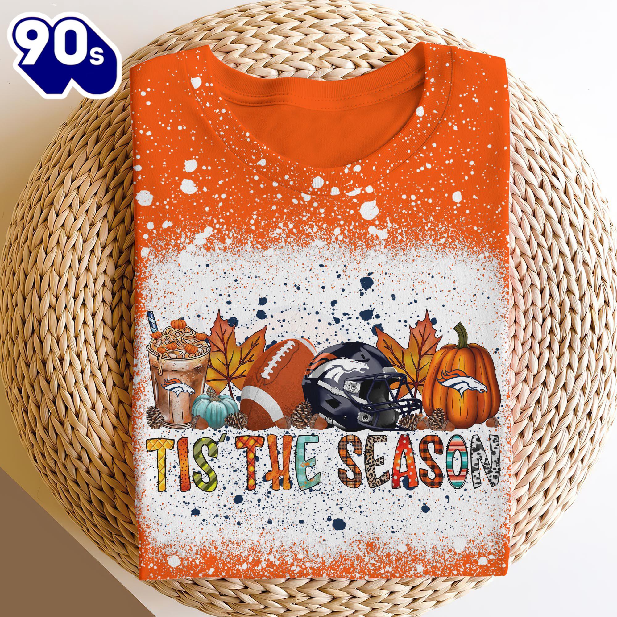 Denver Broncos 3D Shirts, Tis The Season Shirts, Sport Shirts For Fan Gift Sport Denver Broncos 3D Shirts, Tis The Season Shirts, Sport Shirts For Fan Gift Sport