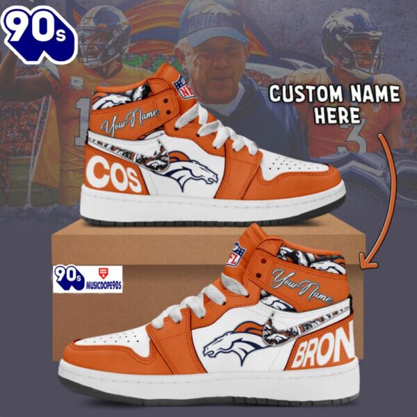 Denver Broncos Air Jordan 1 Shoes