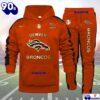 Denver Broncos NFL 32 Teams Personlized Golden Logo Hoodie Set