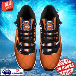 Denver Broncos NFL Air Jordan 11 Sneakers Shoes Gift For Fans