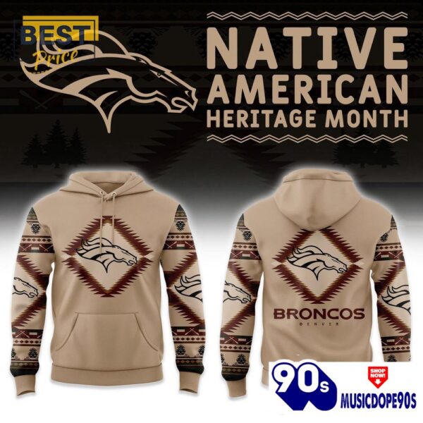Denver Broncos NFL America Native Hoodie, Jogger, Cap