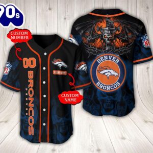 Denver Broncos NFL Baseball Jersey…