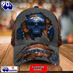 Denver Broncos- Personalized NFL Skull…