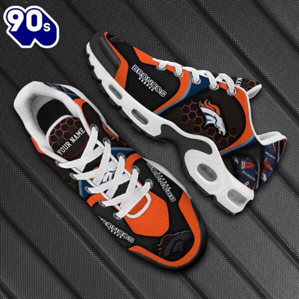 Denver Broncos Tn Shoes Personalized Your Name, Football Team Shoes