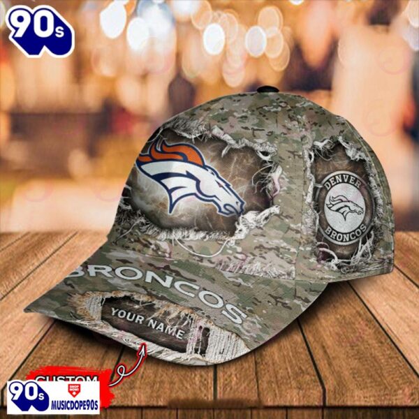 Denver Broncos-Personalized NFL Classic Cap