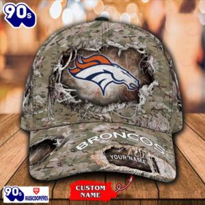 Denver Broncos-Personalized NFL Classic Cap