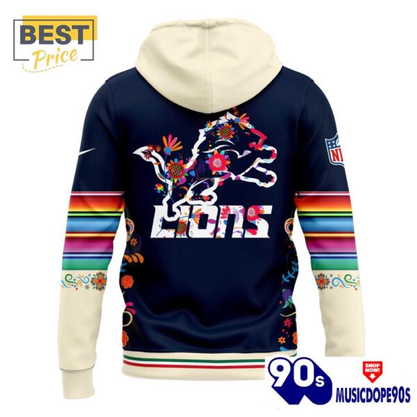 Detroit Lions 2024 NFL Dia De Los Muertos Hoodie, Jogger, Cap