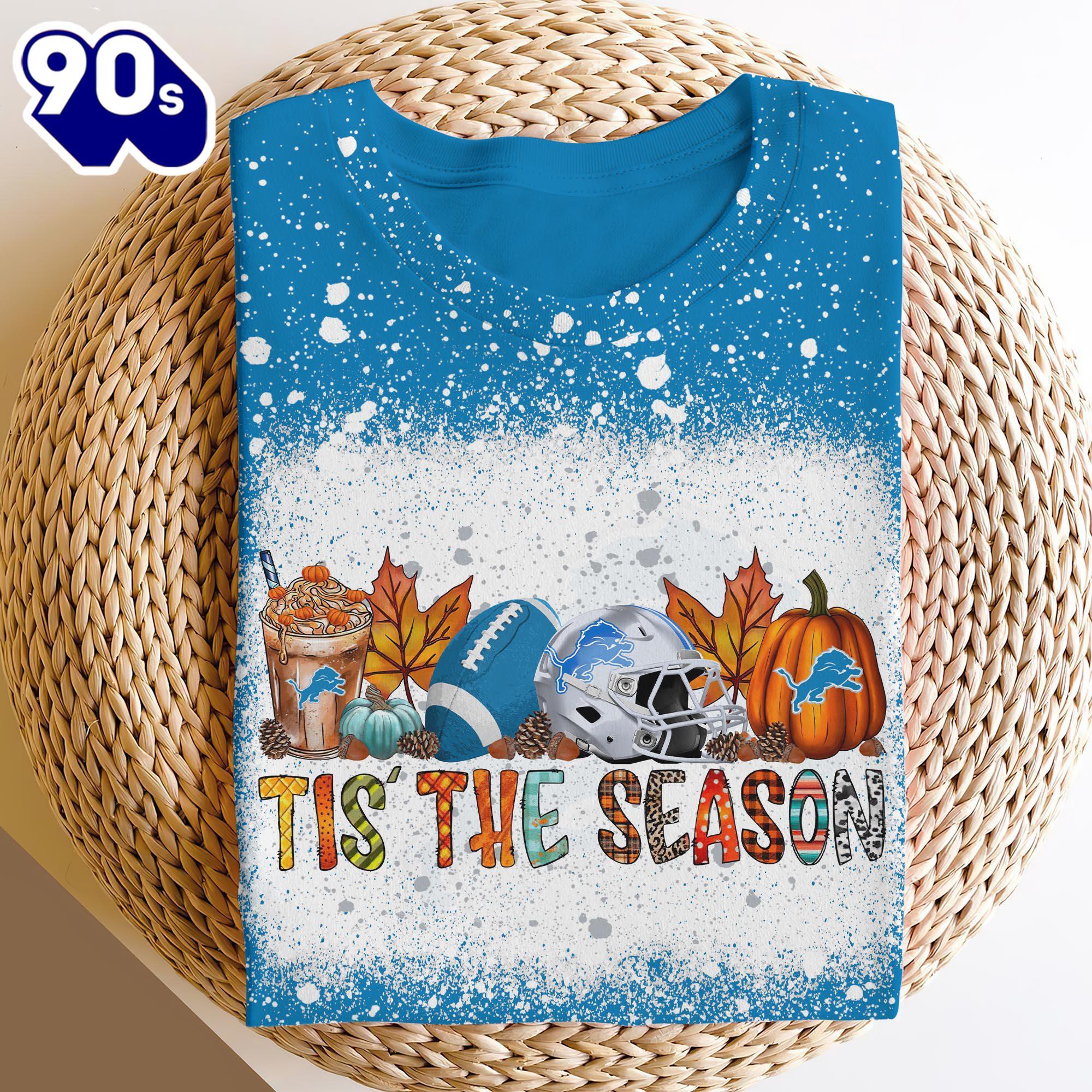 Detroit Lions 3D Shirts, Tis The Season Shirts, Sport Shirts For Fan Gift Sport Detroit Lions 3D Shirts, Tis The Season Shirts, Sport Shirts For Fan Gift Sport