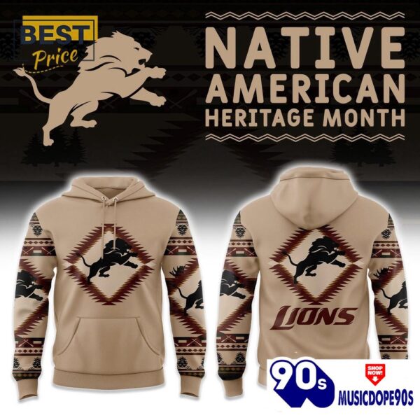 Detroit Lions America Native Edition Hoodie