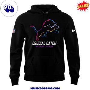 Detroit Lions Crucial Catch NFL 2024 Hoodie