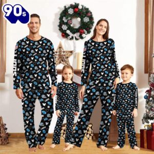 Detroit Lions NFL And Mickey Mouse Pajamas Custom Your Name  Gift Christmas