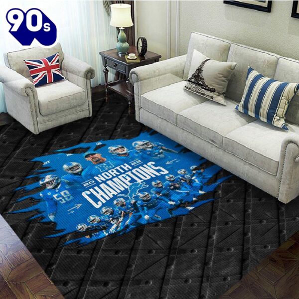 Merry Christmas  Detroit Lions Rectangular Rug