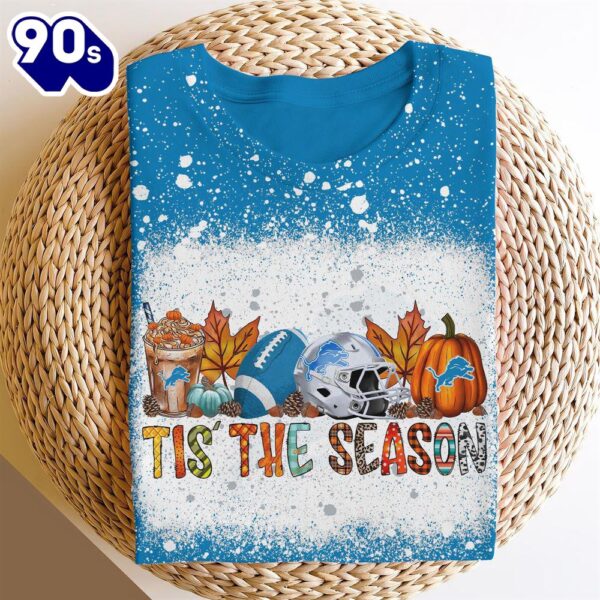 Detroit Lions Tis The Season Sport For Fan 3D Shirts