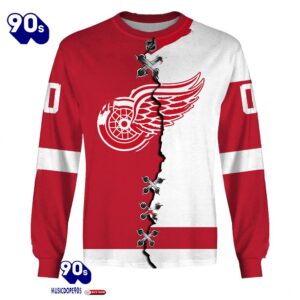 Detroit Red Wings Personalized NHL Mix Jersey