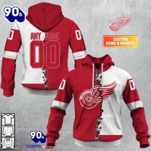 Detroit Red Wings Personalized NHL Mix Jersey