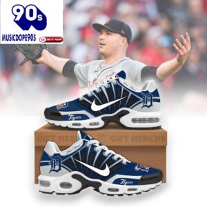 Detroit Tigers Custom Nike Air Max Plus Shoes For Fans