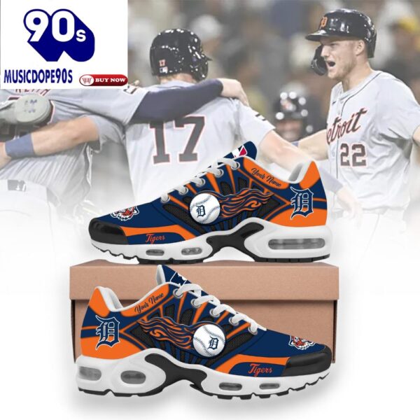 Detroit Tigers Custom TN Air Max Plus Shoes For Fans