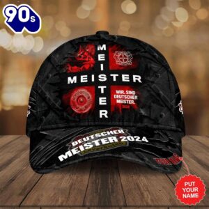 Deutscher Meister 2025 Bayer Leverkusen Personalized Classic Cap