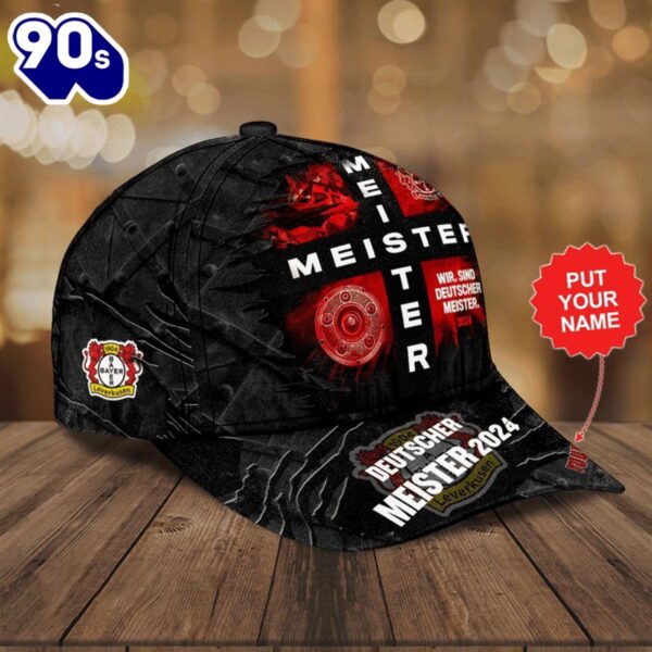 Deutscher Meister 2025 Bayer Leverkusen Personalized Classic Cap