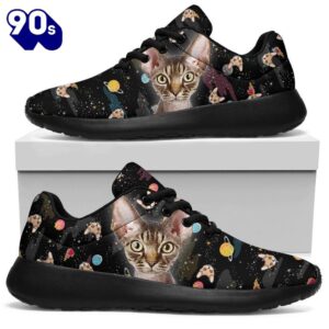 Devon Rex Cat Sneakers Sporty…