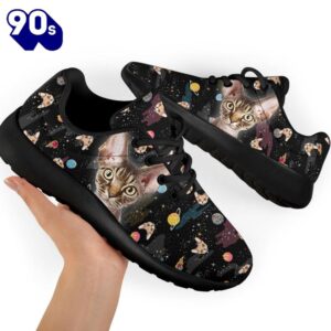 Devon Rex Cat Sneakers Sporty Shoes For Cat Lover